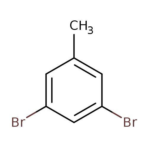 Cc1cc(Br)cc(c1)Br