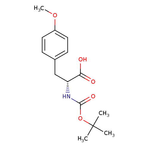 COc1ccc(cc1)C[C@H](C(=O)O)NC(=O)OC(C)(C)C