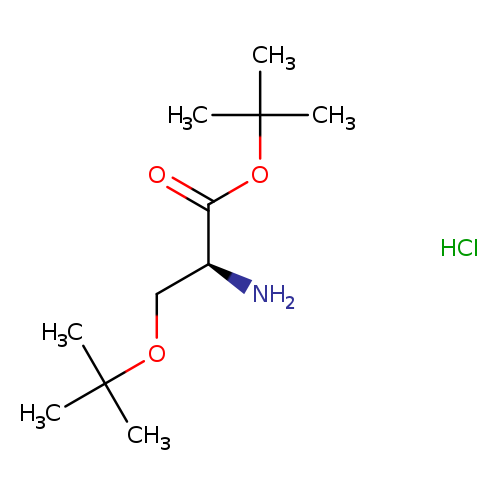 O=C([C@H](COC(C)(C)C)N)OC(C)(C)C.Cl
