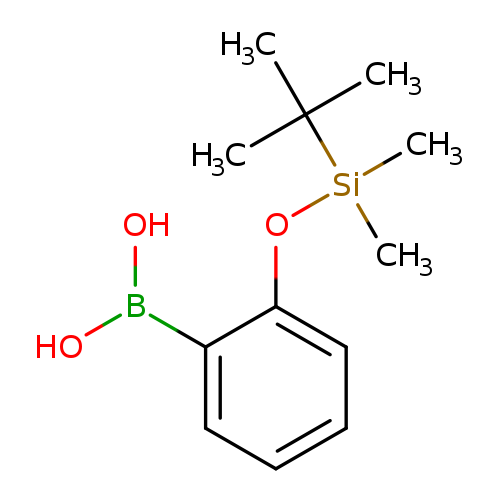 OB(c1ccccc1O[Si](C(C)(C)C)(C)C)O