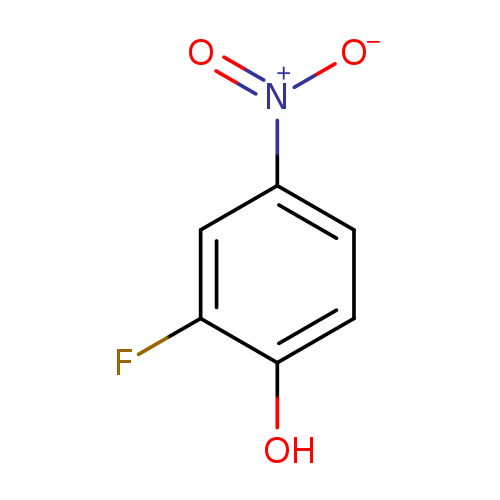 O=N(=O)c1ccc(c(c1)F)O