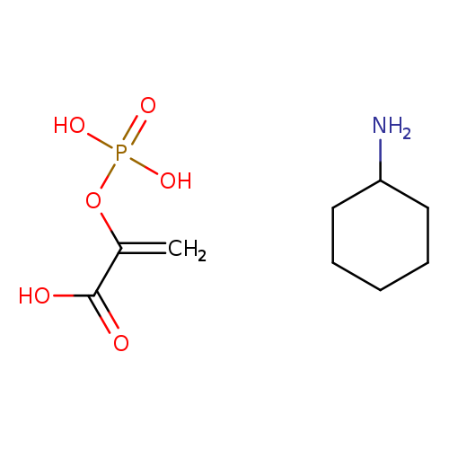 OC(=O)C(=C)OP(=O)(O)O.NC1CCCCC1