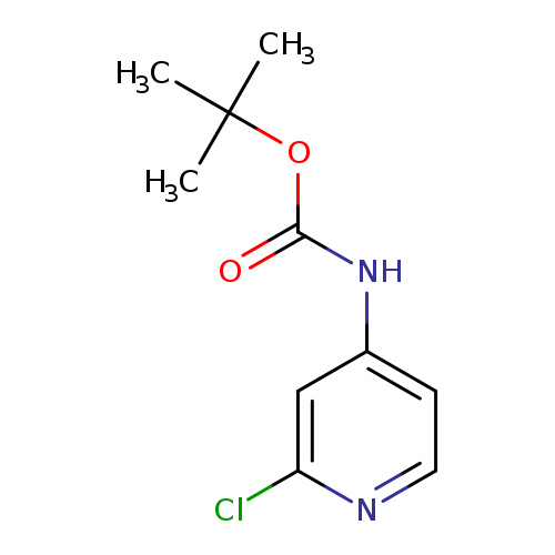 O=C(OC(C)(C)C)Nc1ccnc(c1)Cl