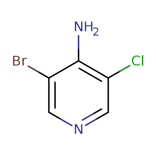 Nc1c(Cl)cncc1Br