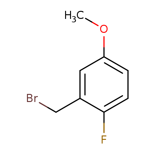 COc1ccc(c(c1)CBr)F