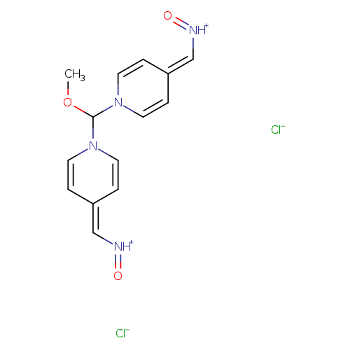 COC(n1ccc(=C[NH+]=O)cc1)n1ccc(=C[NH+]=O)cc1.[Cl-].[Cl-]