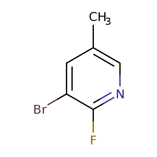 Cc1cnc(c(c1)Br)F