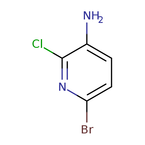 Brc1ccc(c(n1)Cl)N