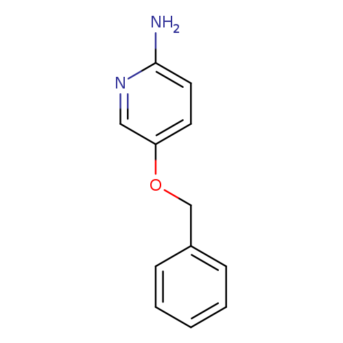 Nc1ccc(cn1)OCc1ccccc1