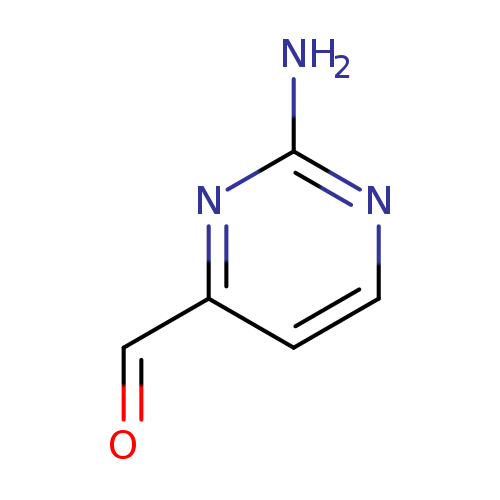 O=Cc1ccnc(n1)N