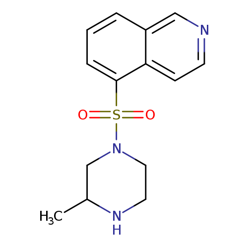 CC1NCCN(C1)S(=O)(=O)c1cccc2c1ccnc2