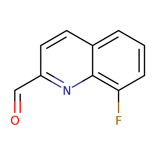 O=Cc1ccc2c(n1)c(F)ccc2