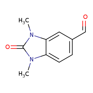 O=Cc1ccc2c(c1)n(C)c(=O)n2C