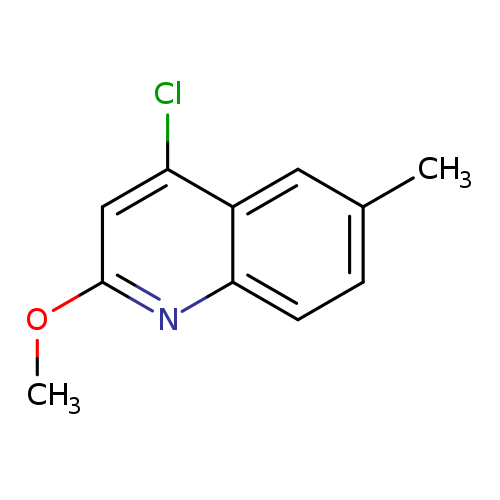 COc1cc(Cl)c2c(n1)ccc(c2)C