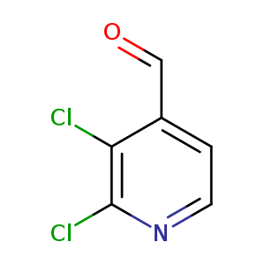 O=Cc1ccnc(c1Cl)Cl