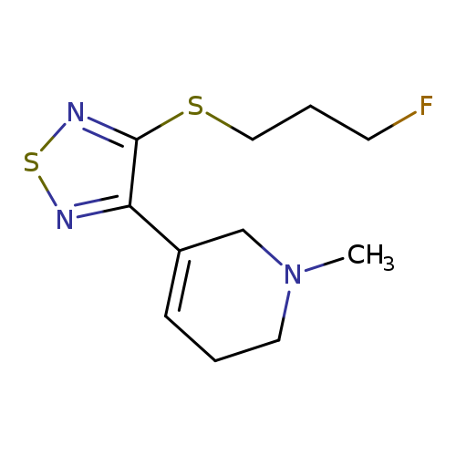 CN1CC(=CCC1)c1nsnc1SCCCF