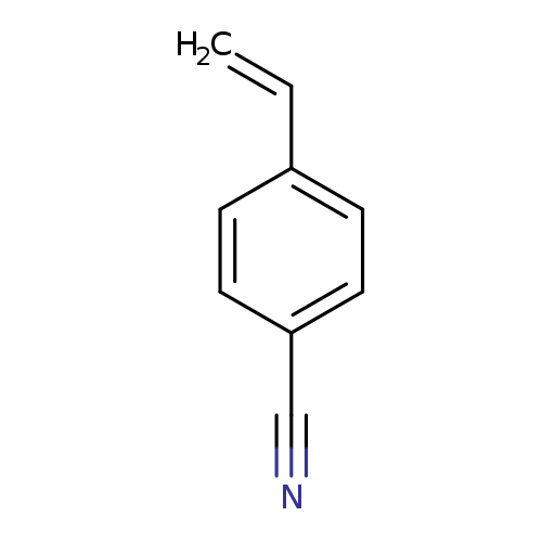 C=Cc1ccc(cc1)C#N