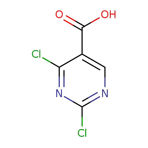 Clc1ncc(c(n1)Cl)C(=O)O