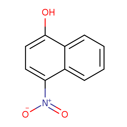 [O-][N+](=O)c1ccc(c2c1cccc2)O