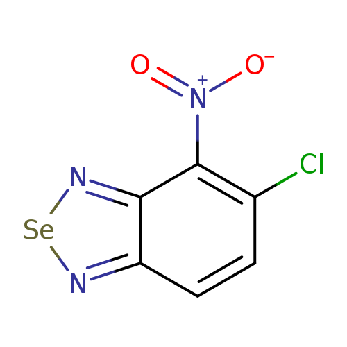 [O-][N+](=O)c1c(Cl)ccc2c1n[se]n2