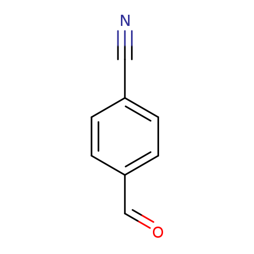 O=Cc1ccc(cc1)C#N