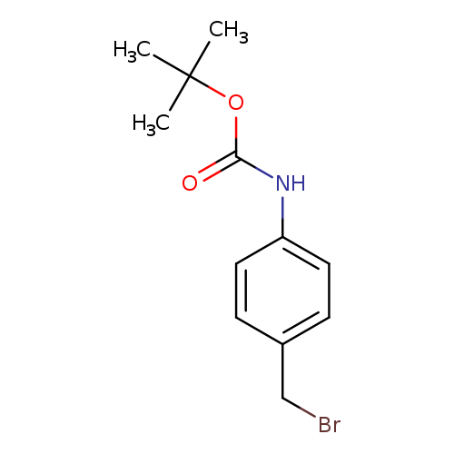 BrCc1ccc(cc1)NC(=O)OC(C)(C)C