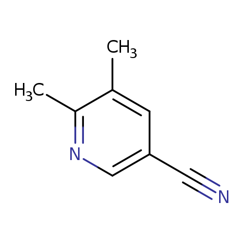 N#Cc1cnc(c(c1)C)C