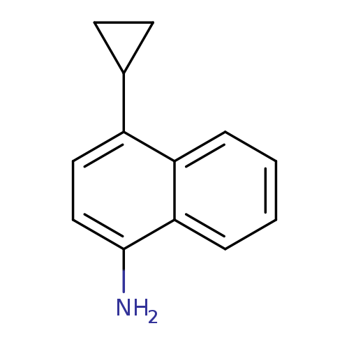 Nc1ccc(c2c1cccc2)C1CC1