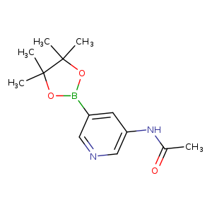 CC(=O)Nc1cncc(c1)B1OC(C(O1)(C)C)(C)C