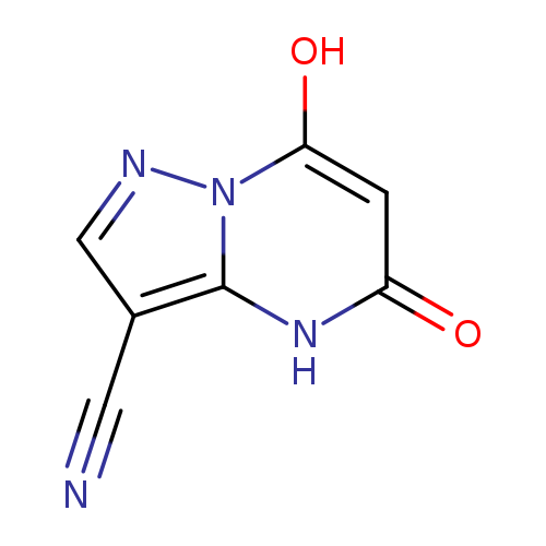 Oc1cc(=O)[nH]c2n1ncc2C#N