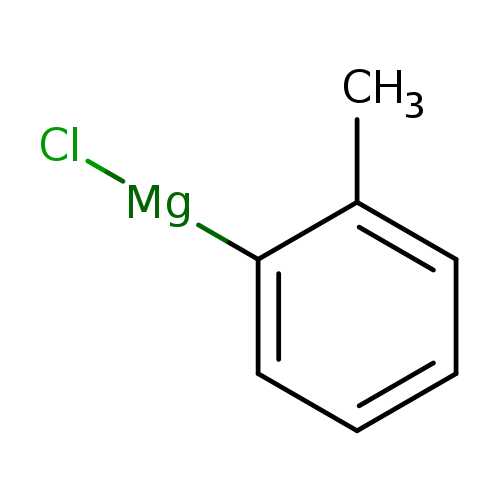 Cl[Mg]c1ccccc1C