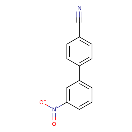 N#Cc1ccc(cc1)c1cccc(c1)[N+](=O)[O-]