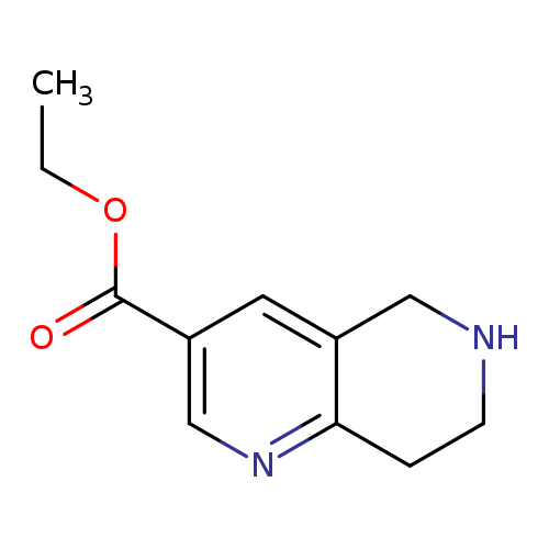 CCOC(=O)c1cnc2c(c1)CNCC2