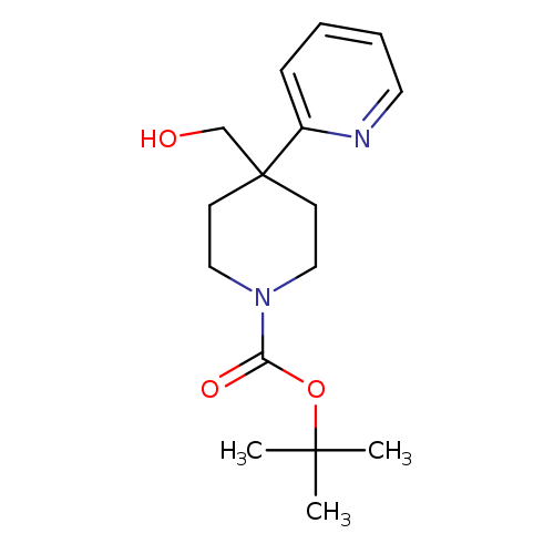 OCC1(CCN(CC1)C(=O)OC(C)(C)C)c1ccccn1