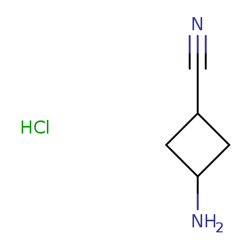 NC1CC(C1)C#N.Cl