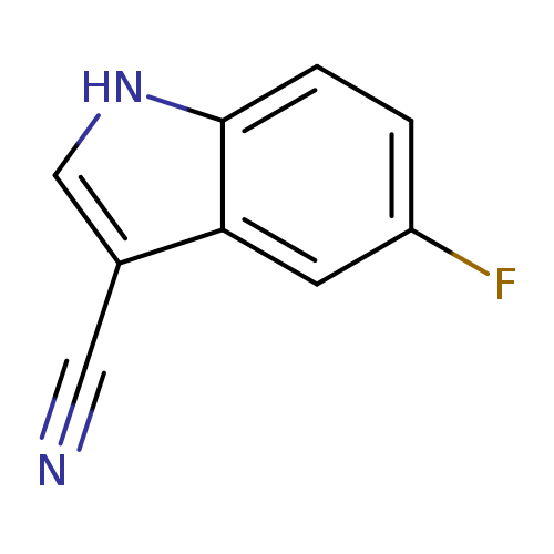 N#Cc1c[nH]c2c1cc(F)cc2