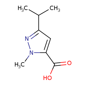 CC(c1nn(c(c1)C(=O)O)C)C