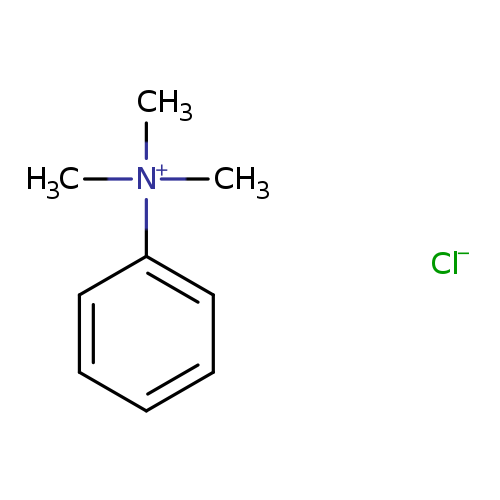 C[N+](c1ccccc1)(C)C.[Cl-]