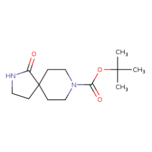O=C(N1CCC2(CC1)CCNC2=O)OC(C)(C)C