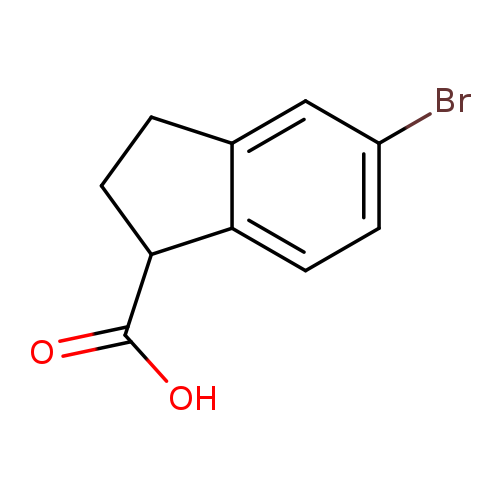 OC(=O)C1CCc2c1ccc(c2)Br