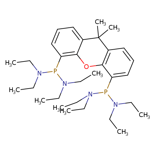 CCN(P(c1cccc2c1Oc1c(cccc1C2(C)C)P(N(CC)CC)N(CC)CC)N(CC)CC)CC