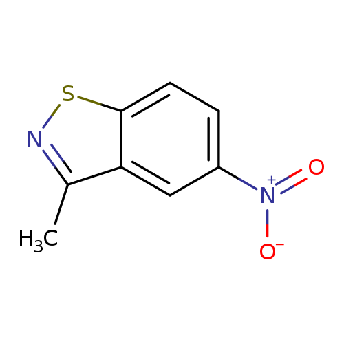 [O-][N+](=O)c1cc2c(C)nsc2cc1