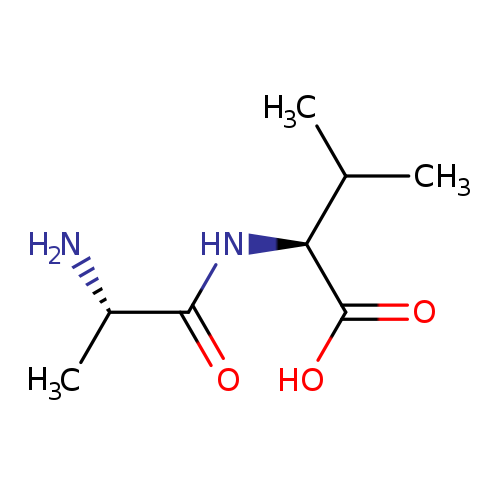 C[C@@H](C(=O)N[C@H](C(=O)O)C(C)C)N