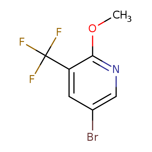 COc1ncc(cc1C(F)(F)F)Br