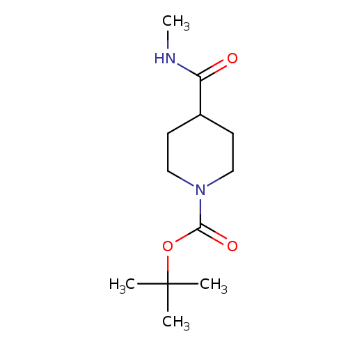 CNC(=O)C1CCN(CC1)C(=O)OC(C)(C)C