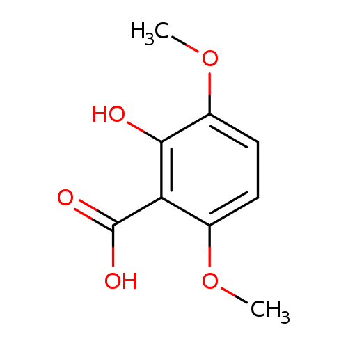 COc1ccc(c(c1O)C(=O)O)OC