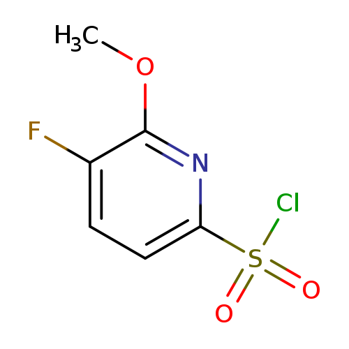 COc1nc(ccc1F)S(=O)(=O)Cl