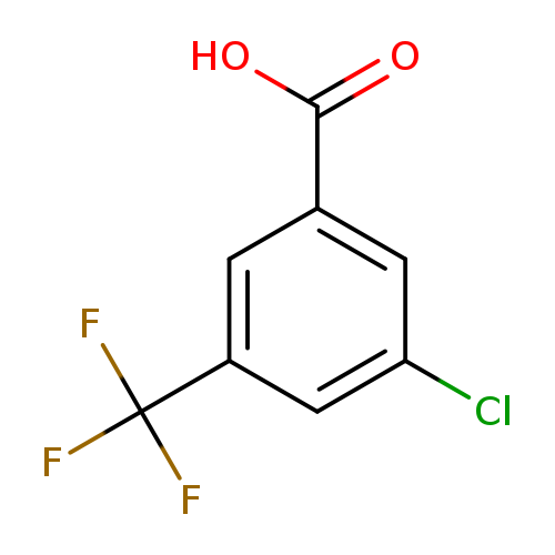 Clc1cc(cc(c1)C(F)(F)F)C(=O)O