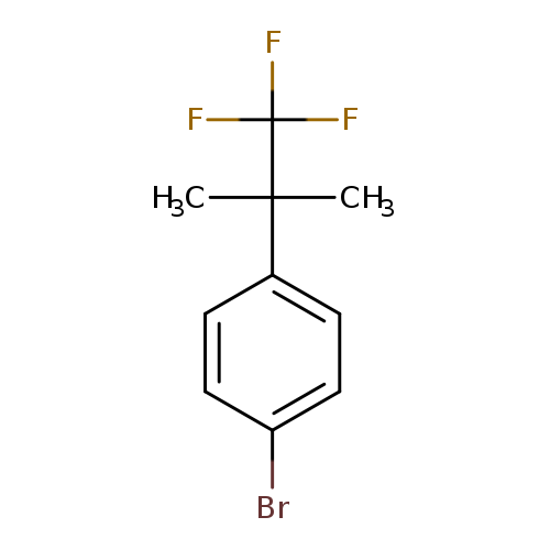 CC(C(F)(F)F)(c1ccc(cc1)Br)C