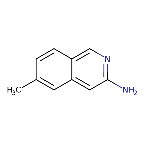 Cc1ccc2c(c1)cc(nc2)N